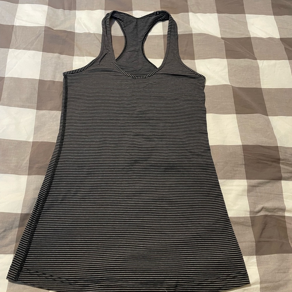 Lululemon striped Racerback Tank - Picture 3 of 3